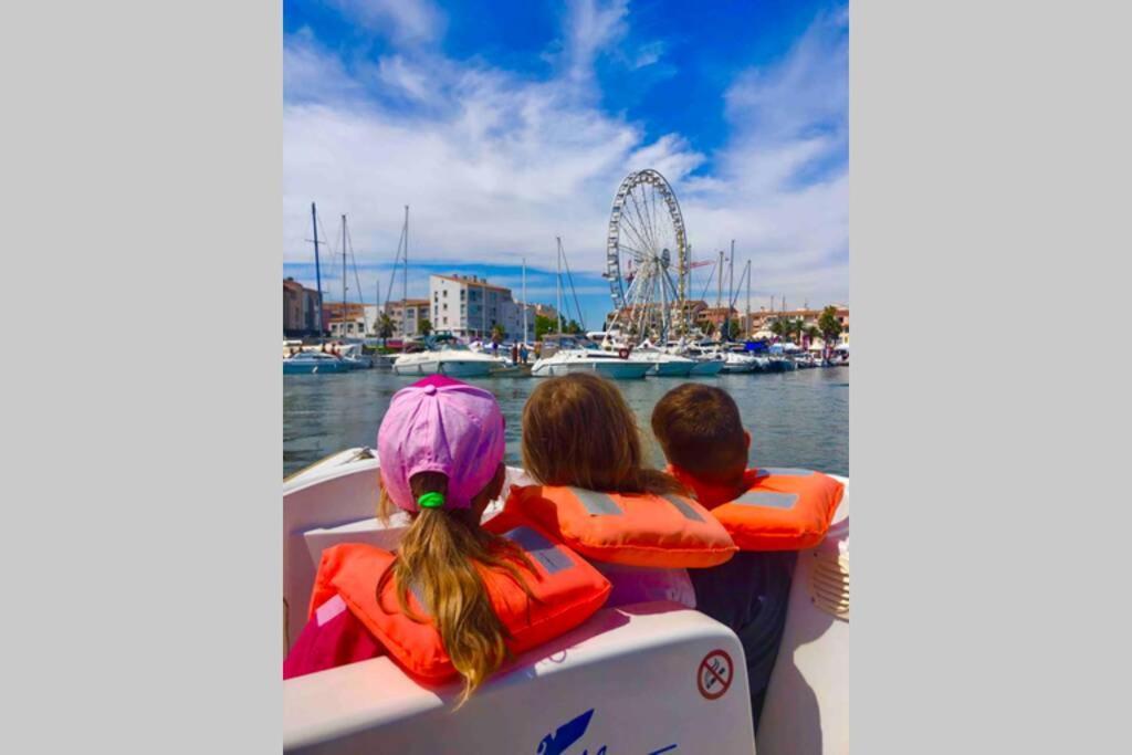 Le Panoramique Cap D'Agde Leilighet Eksteriør bilde